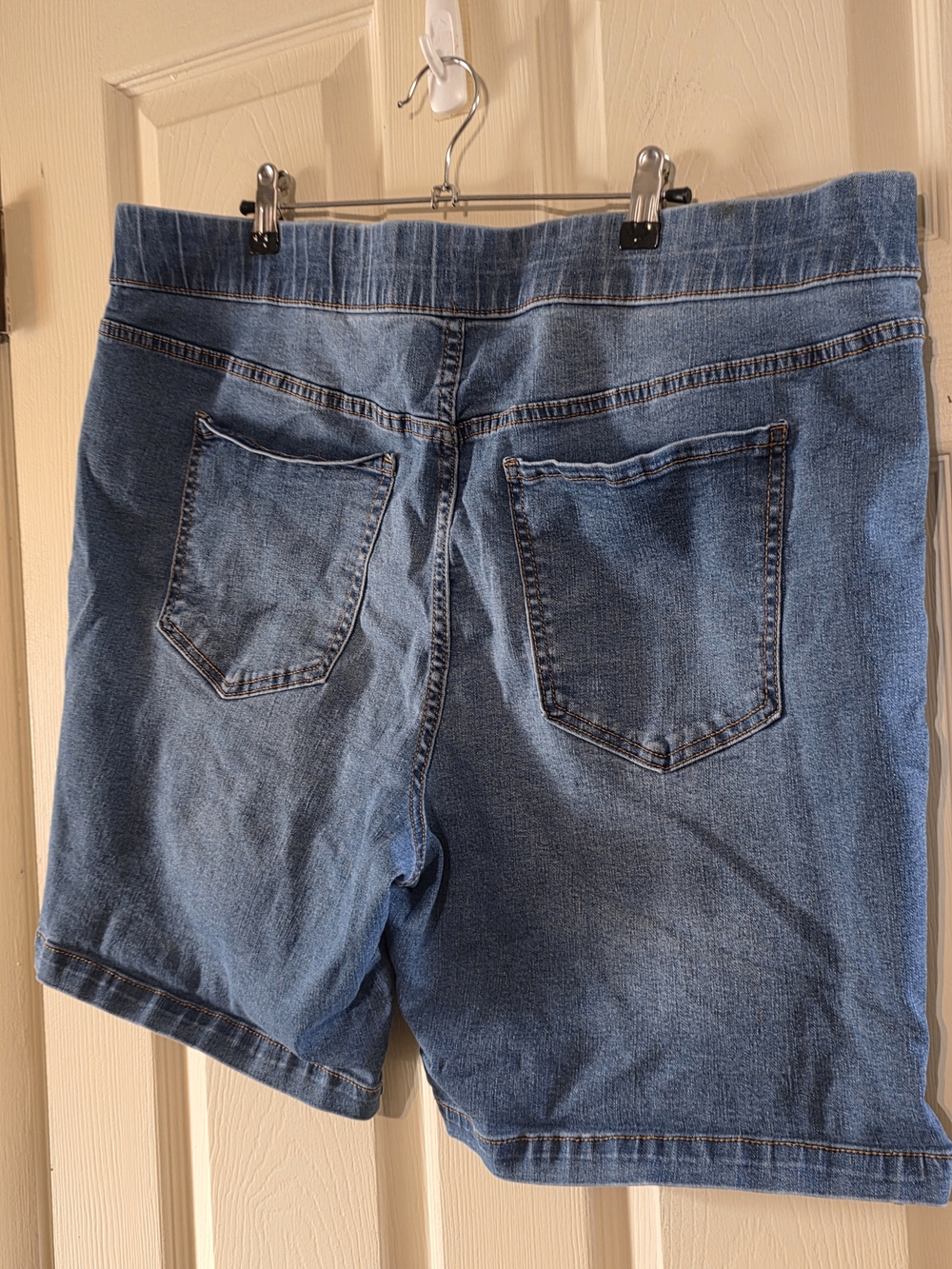 Terra & Sky Medium Blue Denim Jean Shorts - Picture 4 of 4
